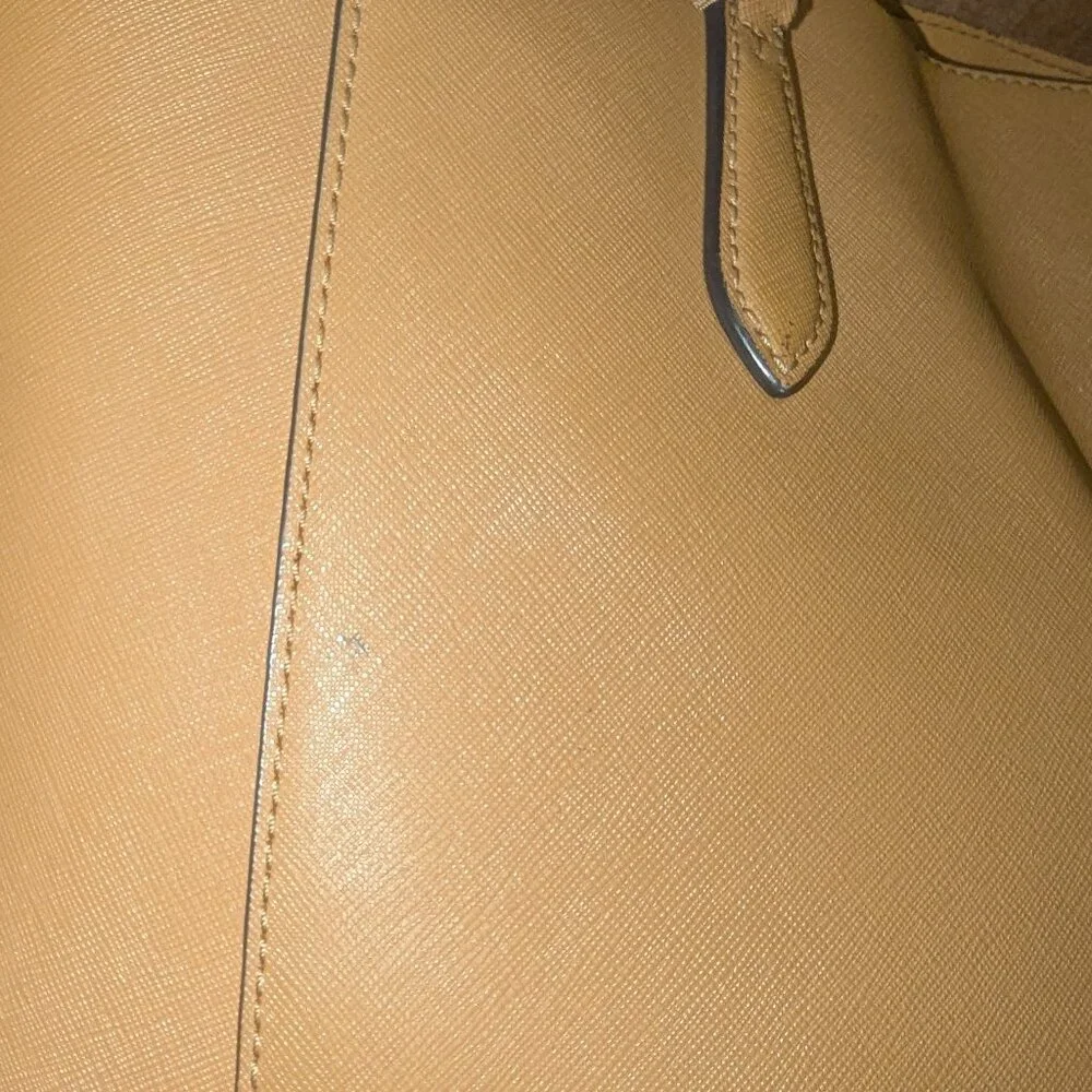 Tory Burch Emerson Saffiano Leather Tote – Tan/Camel REHAB SPECIAL! - Picture 11 of 16